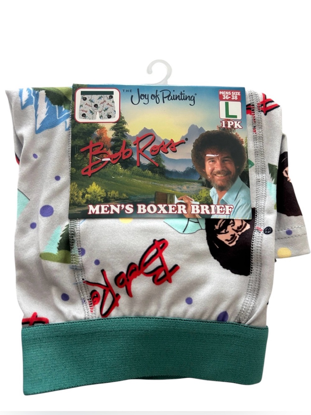 Bob Ross Men’s Boxer Brief